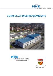 Lehrgangs-/Seminarplan KFV Main-Kinzig-Kreis 2013