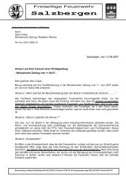 Brief der FFS an H. Cosse vom 12.06.07(PDF, 125 kb)