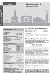 Mitteilungsblatt 08 / 2012 - Stadt Lahr