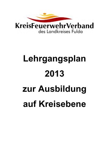Lehrgangsplan 2013 Landkreis Fulda inkl ...