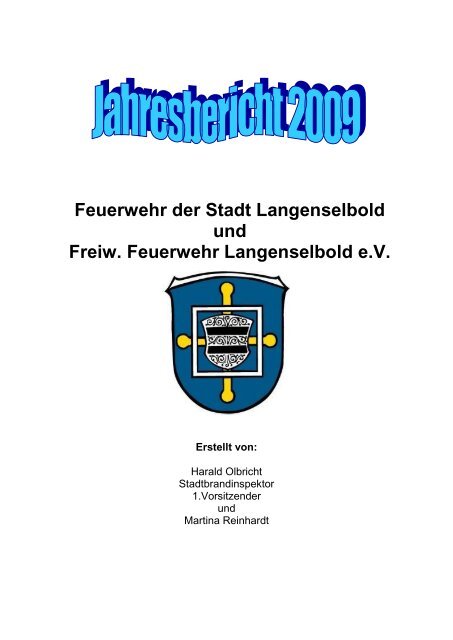 Feuerwehr der Stadt Langenselbold und Freiw. Feuerwehr ...