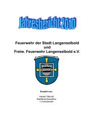 Vollständiger Jahresbericht 2010 als Download - Freiwillige ...