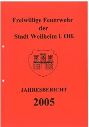 2005 - Freiwillige Feuerwehr Weilheim