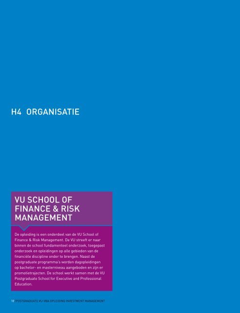 brochure - Feweb - Vrije Universiteit Amsterdam