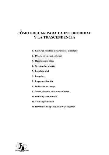 COMO_EDUCAR_PARA_LA_INTERIORIDAD_Y_ ... - Fe y Justicia