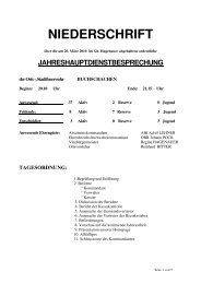 Protokoll - FF Buchschachen