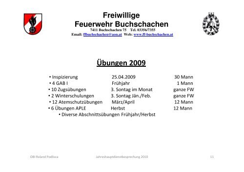 JHDB 2010 - FF Buchschachen