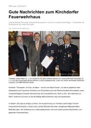 Florianifeier (PNP vom 14. Mai 2013) - Freiwillige Feuerwehr ...