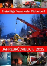 Jahresbericht 2012 - Freiwillige Feuerwehr Micheldorf in OÖ