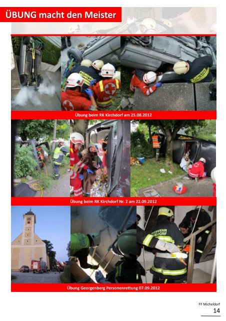 Jahresbericht 2012 - Freiwillige Feuerwehr Micheldorf in OÖ