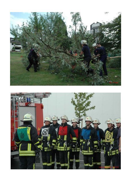 Freiwillige Feuerwehr Jahresbericht 2006 - Löschgruppe Urbach