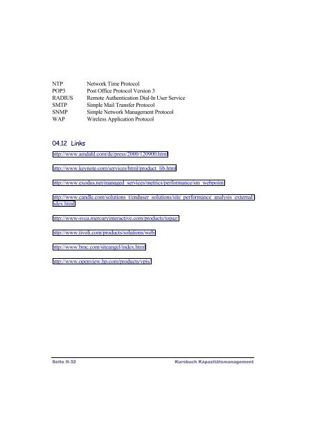 2. Messung und Monitoring - Mapkit