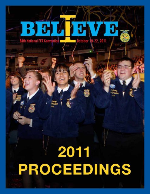 2011 Proceedings - National FFA Organization