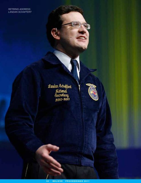 2011 Proceedings - National FFA Organization