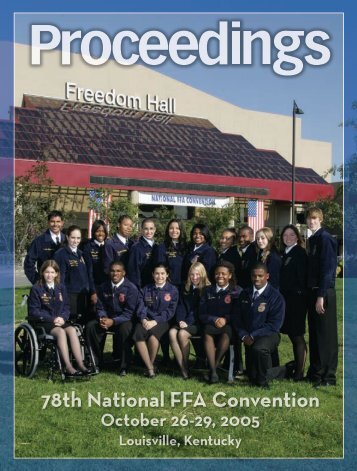 78th National FFA Convention - National FFA Organization