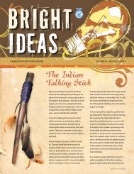 The Indian Talking Stick - National FFA Organization