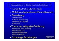 Kontaktaufnahme/Erstkontakt Mitteilung diagnostischer ...