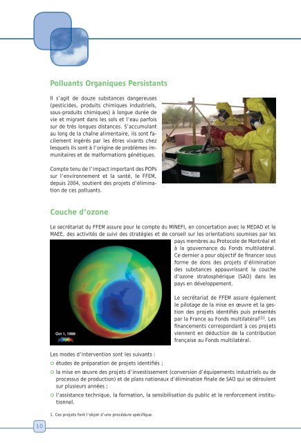 Protection de la couche d'ozone - (PDF - 1693 Ko) - FFEM