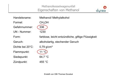 Referat von: