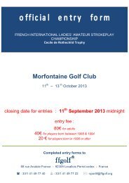 Morfontaine Golf Club
