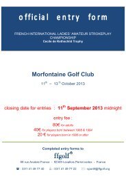 Morfontaine Golf Club