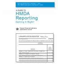 A Guide to HMDA Reporting - ffiec