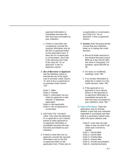 A Guide to HMDA Reporting - ffiec