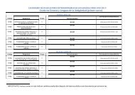 calendario de evaluaciones finales en los grados curso 2010-2011