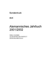 Volltext (PDF - Alemannisches Institut
