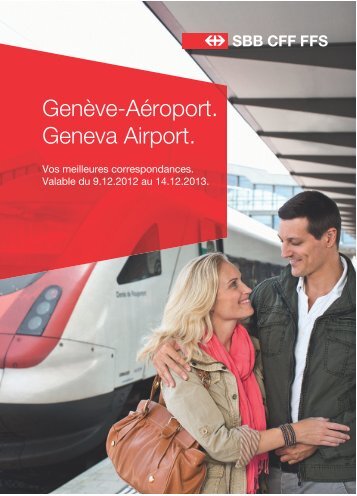 Geneva Airport. Genève-Aéroport. - SBB