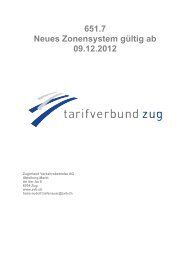 651.7 Neues Zonensystem gültig ab 09.12.2012 - SBB