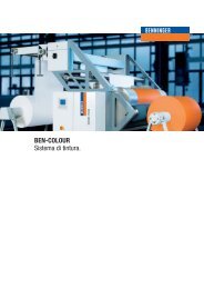 BEN-COLOUR Sistema di tintura. - Benninger AG
