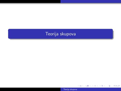 Teorija skupova