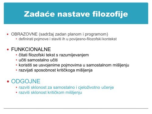 Diskusija u nastavi (filozofije)