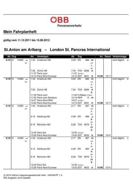 Londonst.pancrasinternational - St. Anton am Arlberg