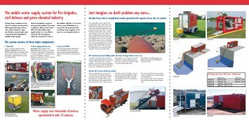 HYTRANS High Volume Pump Brochure - Fire Fighting Technologies