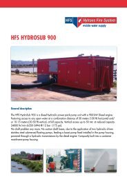 HFS HYDROSUB 900