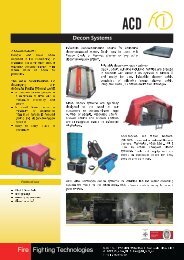 ACD Decon Shelter catalogue