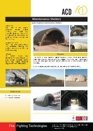 ACD Maintenance Shelter catalogue