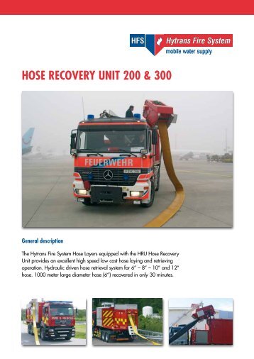 HOSE RECOVERY UNIT 200 & 300