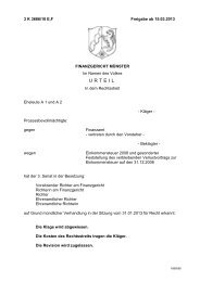 3 K 3686/10 E,F - Finanzgericht Münster