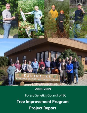 Tree Improvement Program Project Report - Forest Genetics Council ...