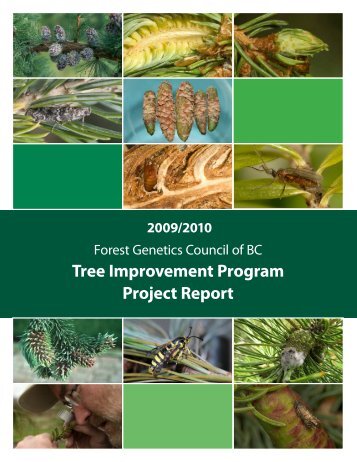 Tree Improvement Program Project Report - Forest Genetics Council ...