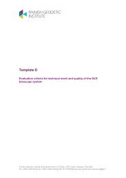 Template D: Evaluation Criteria for the Technical Merit and Quality of ...