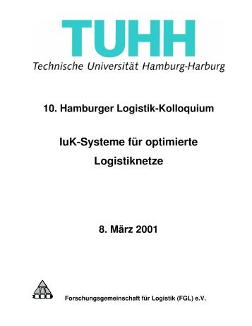 IuK-Systeme für optimierte Logistiknetze - FGLnet