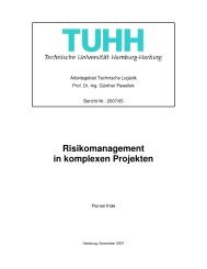 Risikomanagement in komplexen Projekten - FGLnet