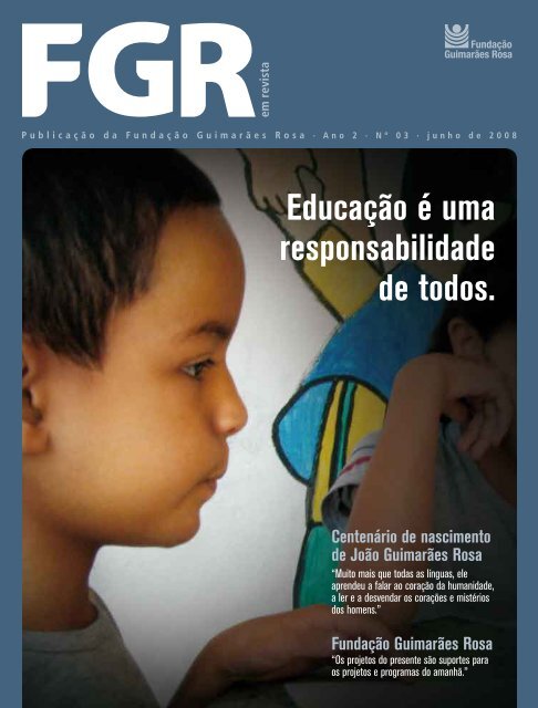 3ª Edição da FGR em Revista - Fundação Guimarães Rosa