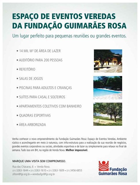 3ª Edição da FGR em Revista - Fundação Guimarães Rosa