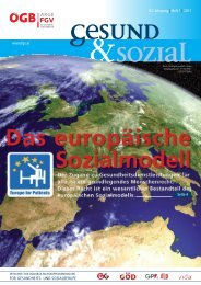 Gesund & Sozial - Arge FGV für Gesundheits- und Sozial Berufe