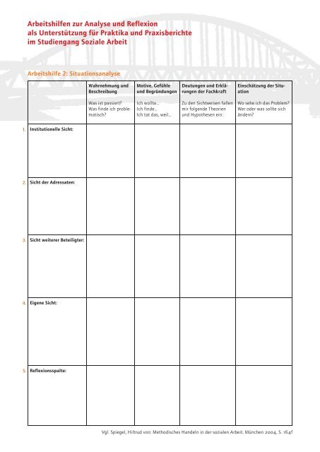 zur Analyse und Reflexion - Fachhochschule Bielefeld